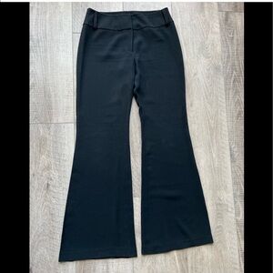 French Connection Wide Leg/Flare Trousers in Black Size 6